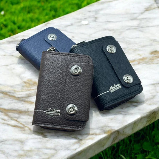 🔥 PREMIUM ZIPPER WALLET - 40% OFF TODAY ONLY