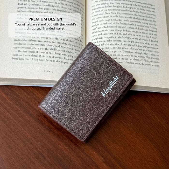 Wallet for Men & Women with Cash Pocket 10 Card Slots and Hidden Compartments