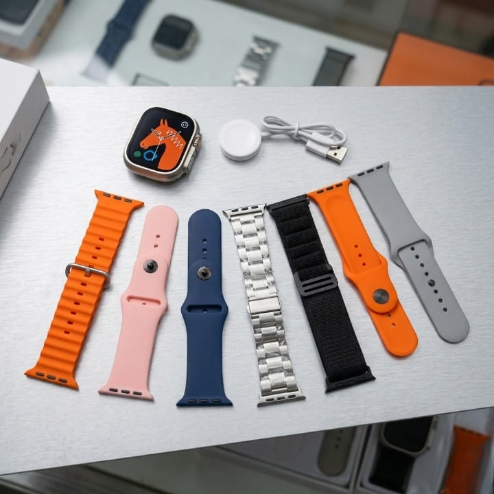 Premium Ultra 7 in 1 straps Smartwatch