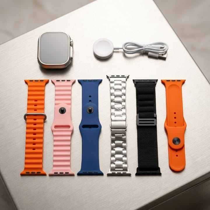 Premium Ultra 7 in 1 straps Smartwatch