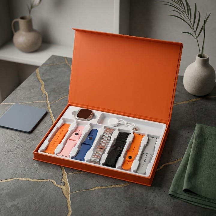 Premium Ultra 7 in 1 straps Smartwatch