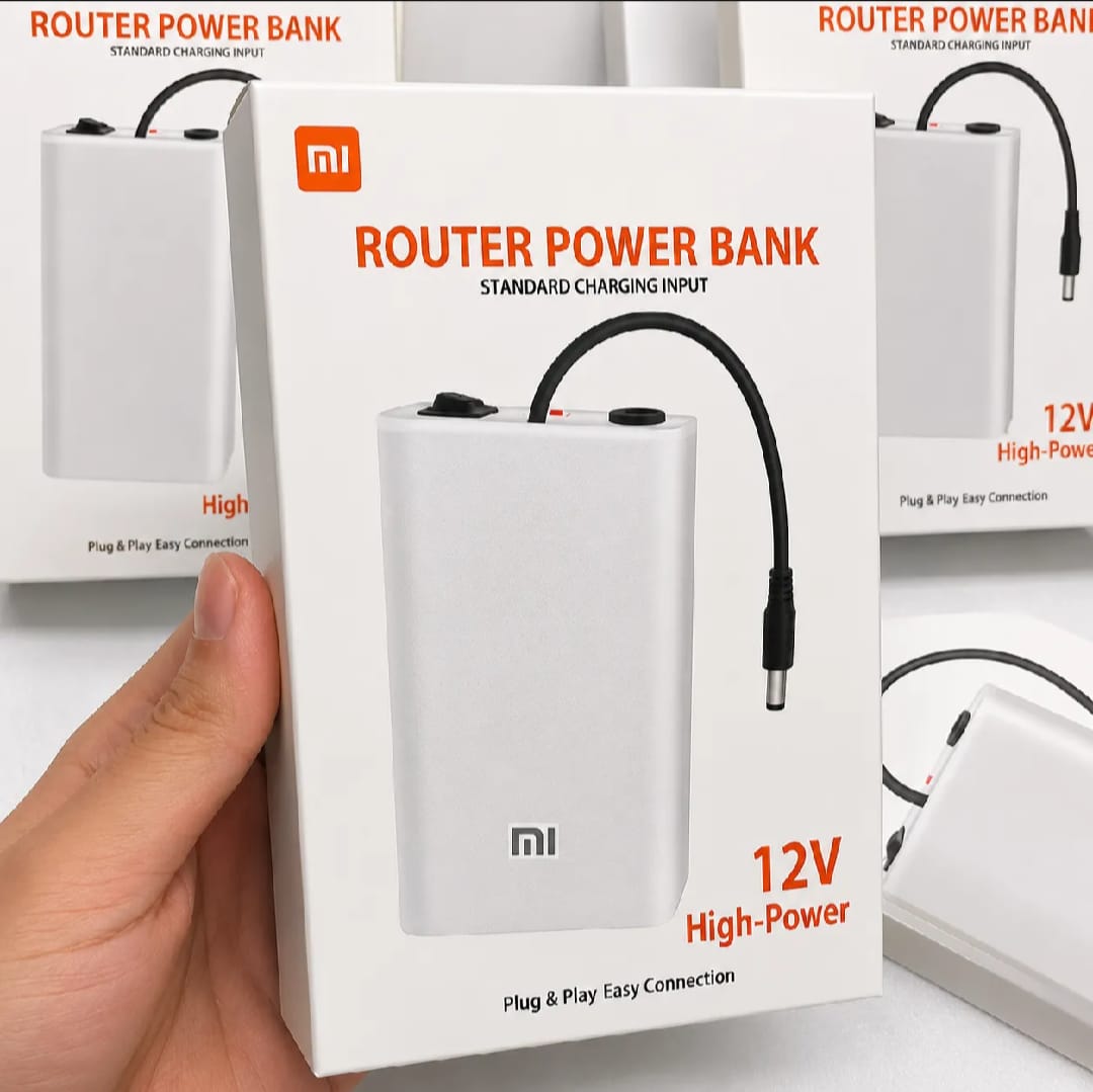 WiFi Router Power Bank (8–10Hrs Backup)
